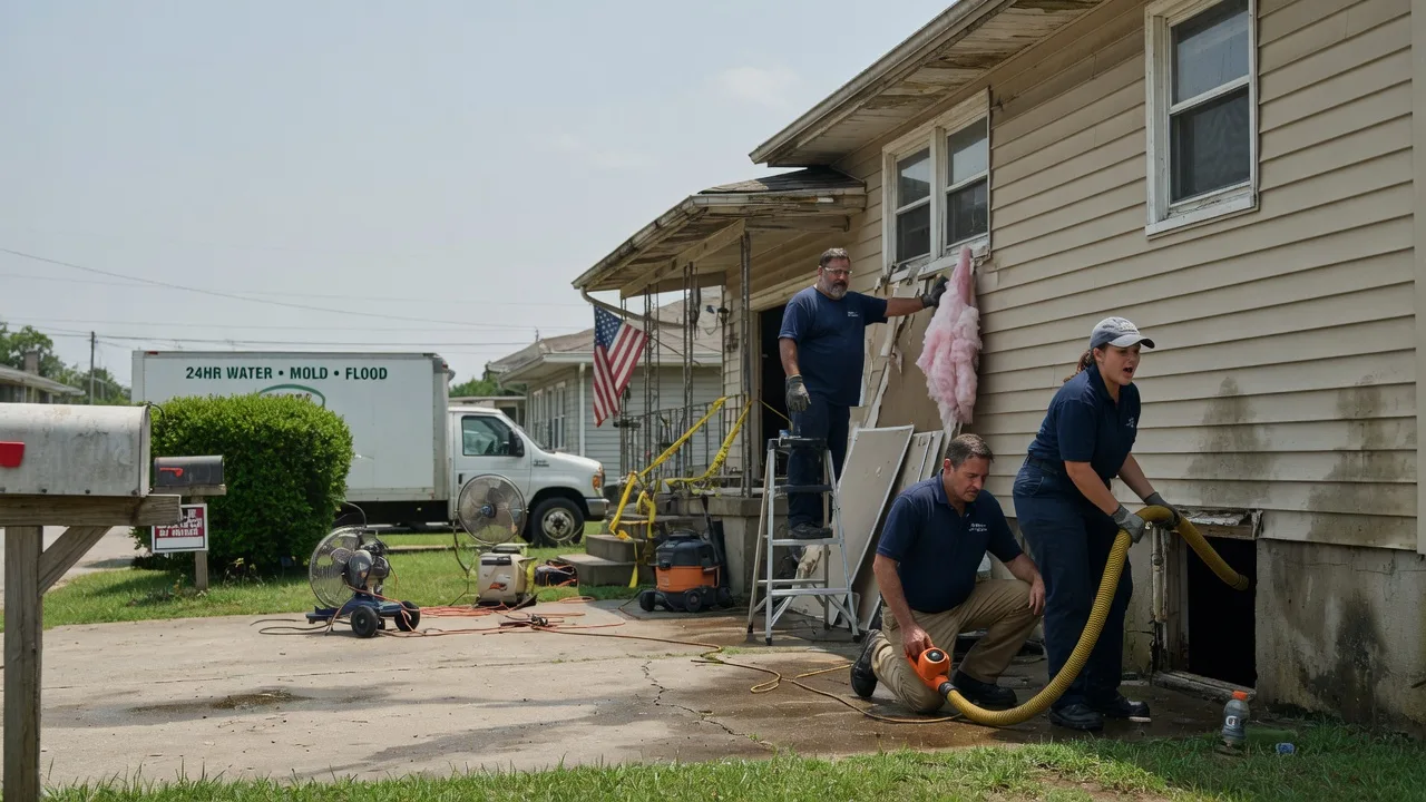 Water Damage Repair in Ward, AR near me